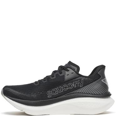 SAUCONY MENS TRAINER - BLACK WHITE